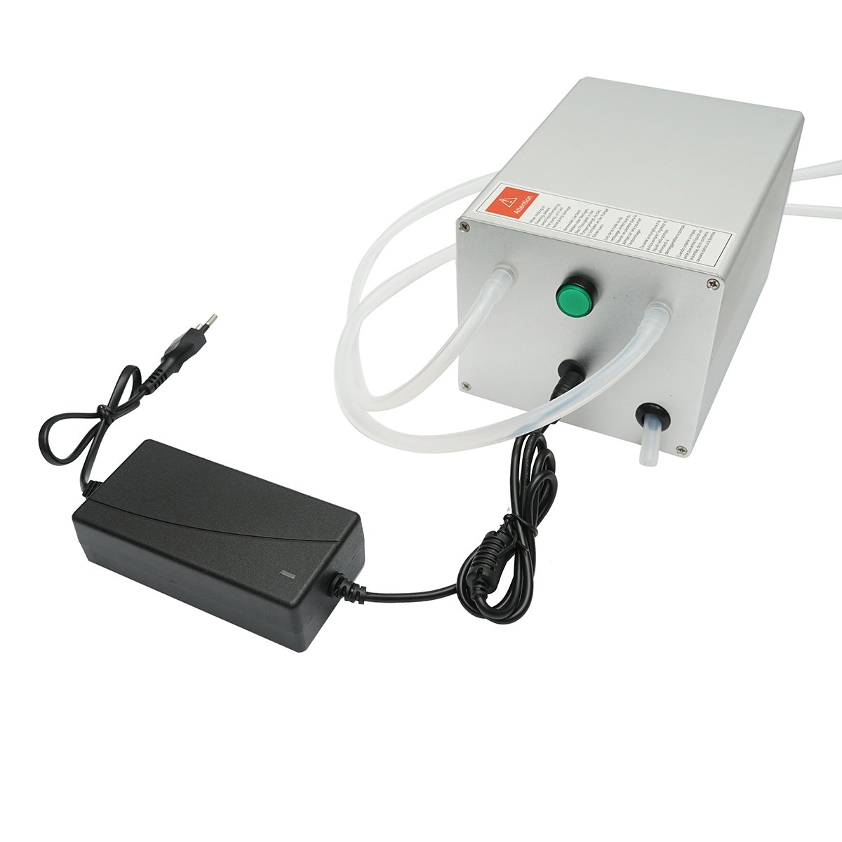 Aparat de muls portabil 60W cu 1 post pentru vaci, bidon inox 14L